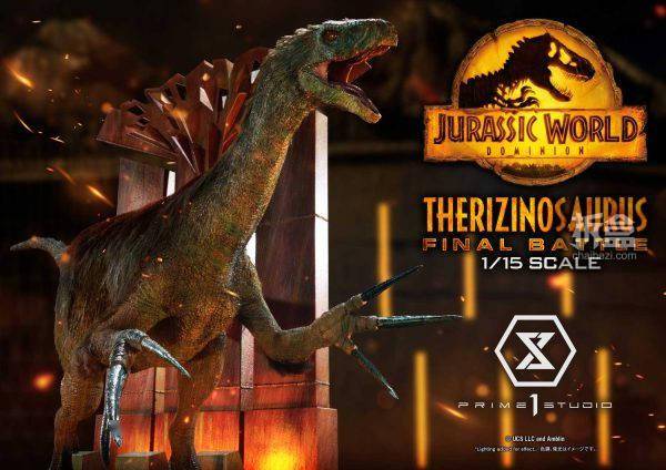 恐龙有钱苹果版链接:Prime 1 Studio：1/15《侏罗纪世界》- Therizinosaurus 镰刀龙